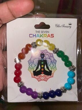 The Seven Chakras Multicolor Beaded Bracelet